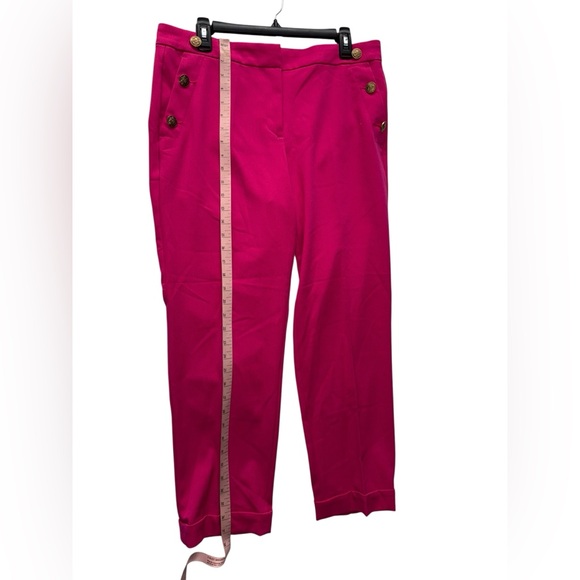 NWT LOFT Fuchsia Pants Size 10 - Picture 4 of 7